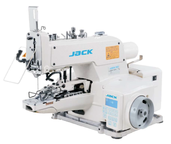 JK-T1377E - Integrated Electronic Button Attaching Machine with Auto Presser Foot Lifter